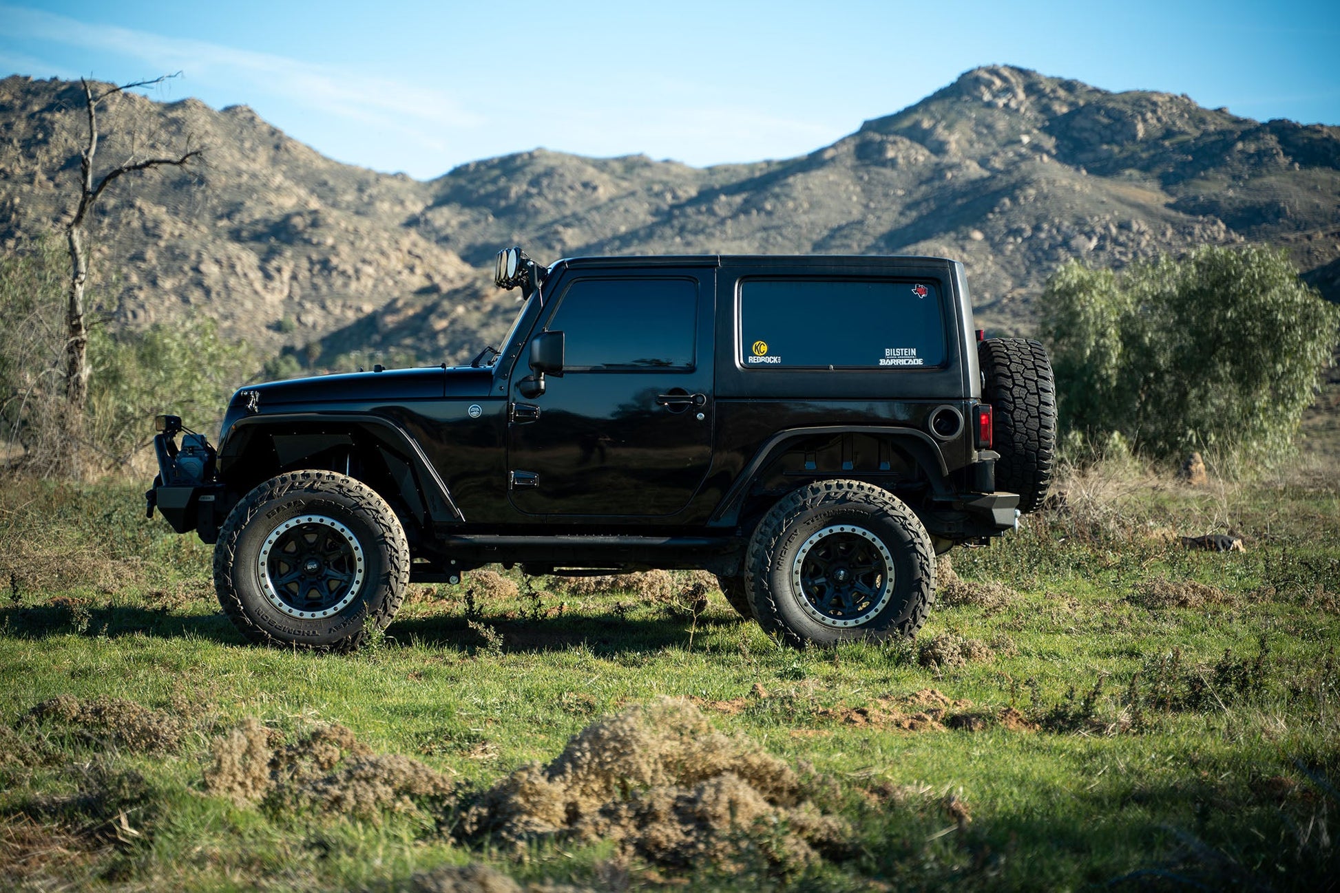 2007 2018 Jeep Wrangler JK JKU Fs 7 Series Rear Bumper DV8 Offroad-3