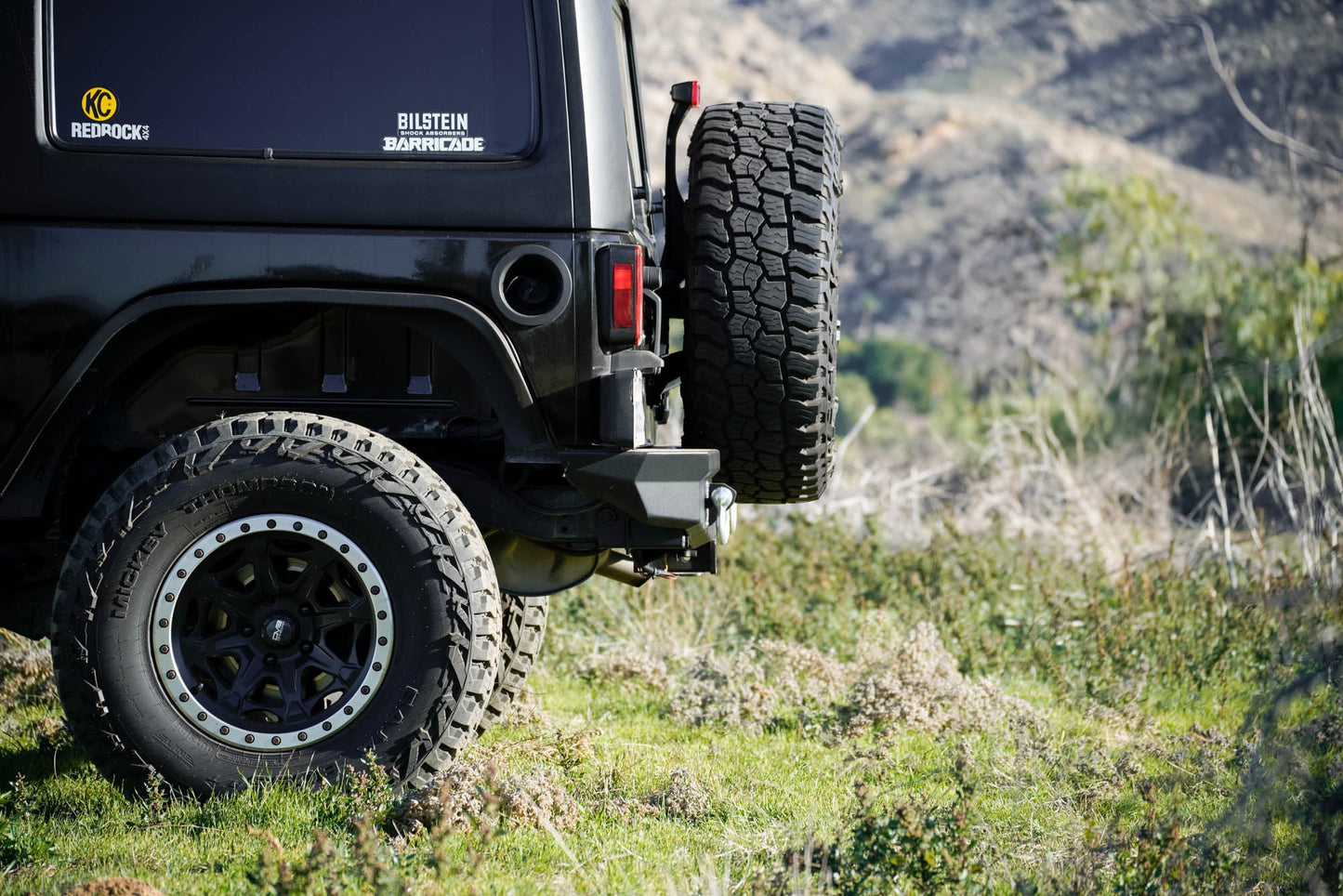 2007 2018 Jeep Wrangler JK JKU Mto Series Rear Bumper DV8 Offroad-4