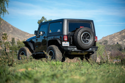 2007 2018 Jeep Wrangler JK JKU Mto Series Rear Bumper DV8 Offroad-5