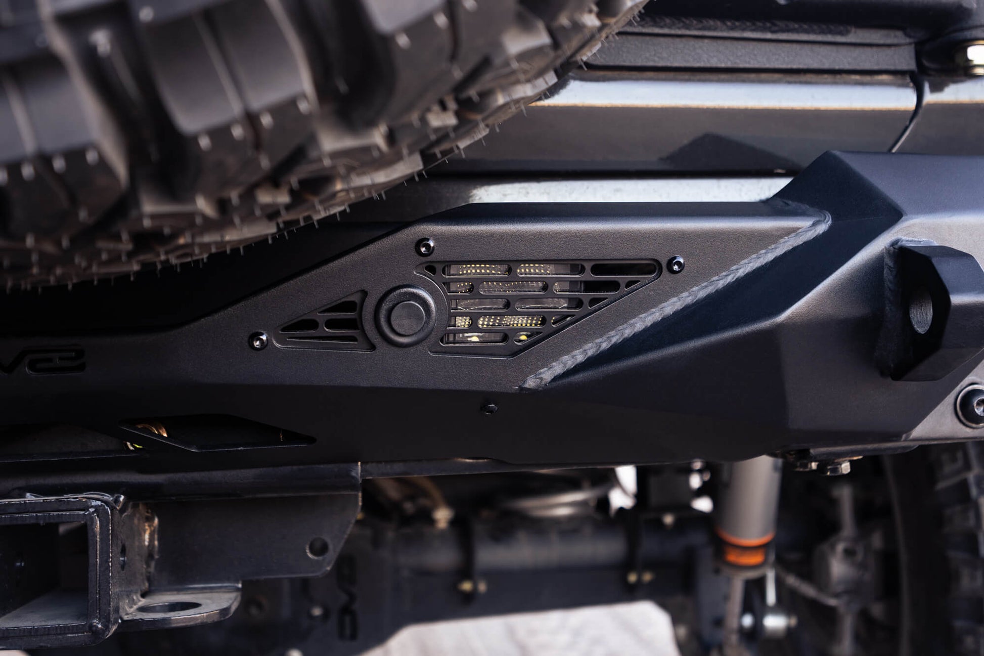 2018 2025 Jeep Wrangler JL JLU Spec Series Rear Bumper DV8 Offroad-1