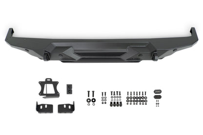 2018 2025 Jeep Wrangler Fs 15 Series Rear Bumper DV8 Offroad-1