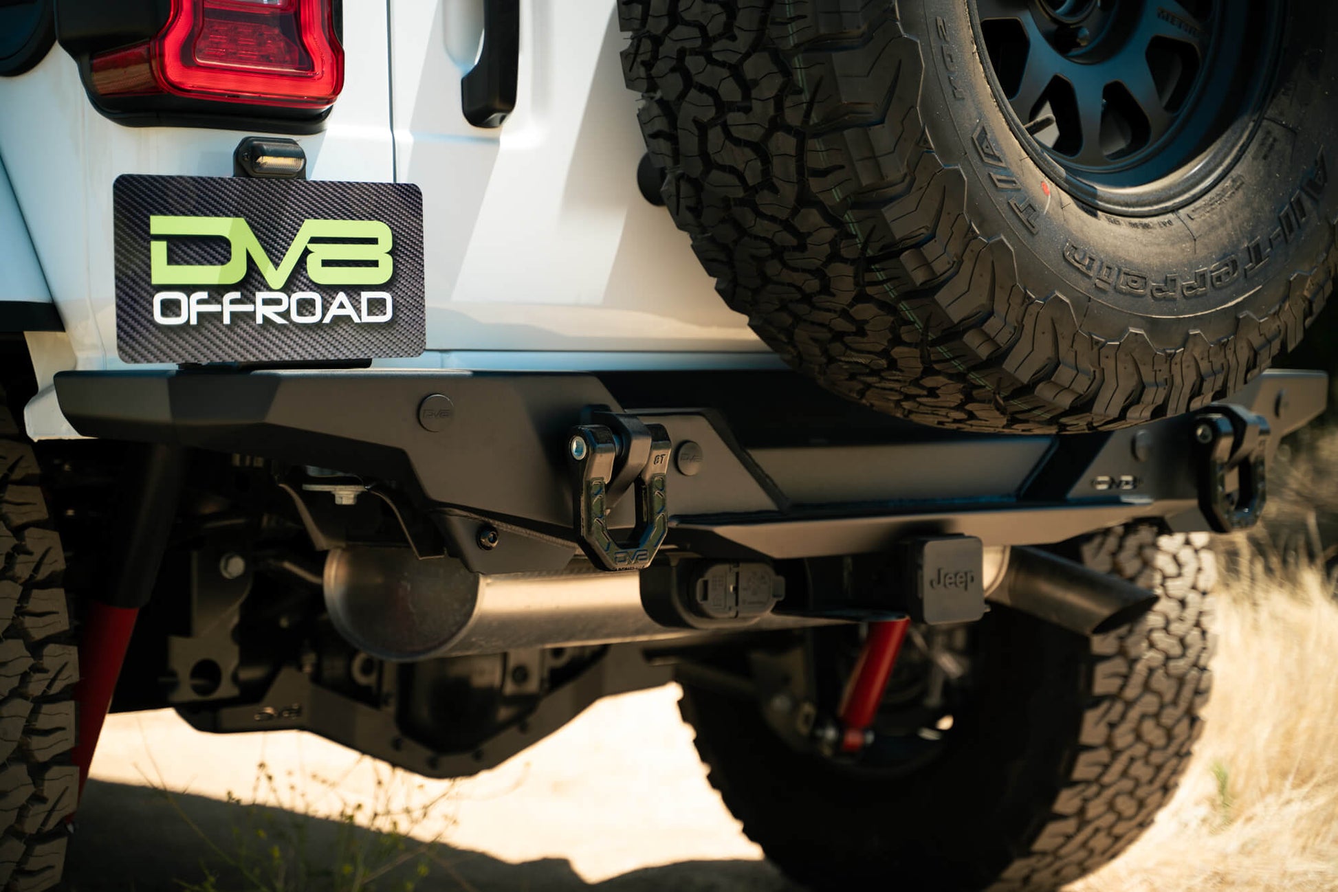 2018 2025 Jeep Wrangler Fs 15 Series Rear Bumper DV8 Offroad-17