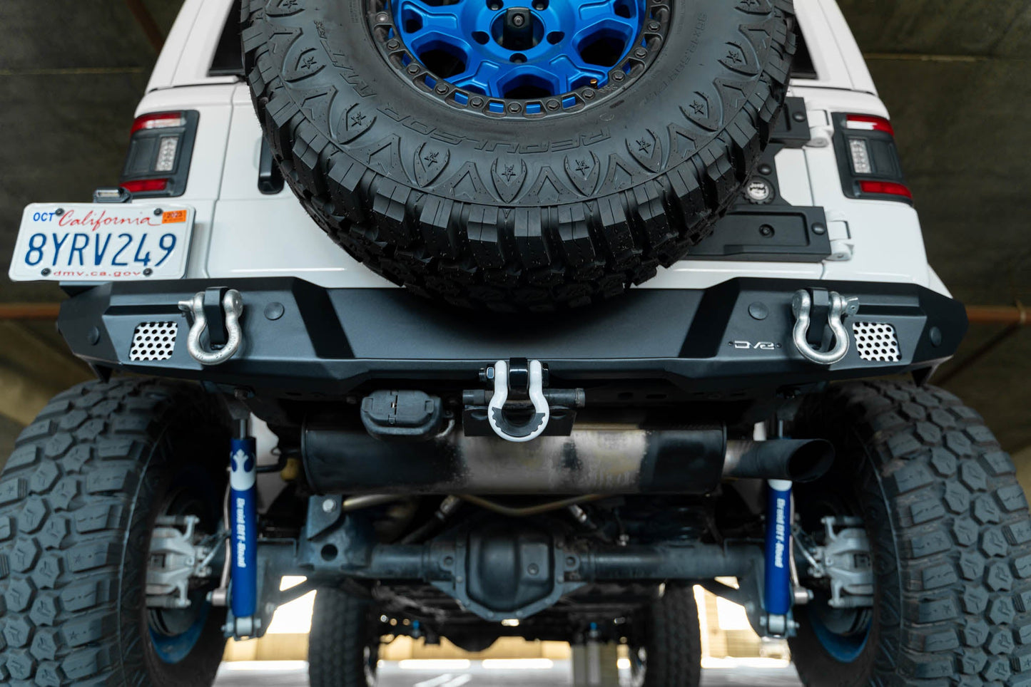 2018 2025 Jeep Wrangler Fs 7 Series Rear Bumper DV8 Offroad