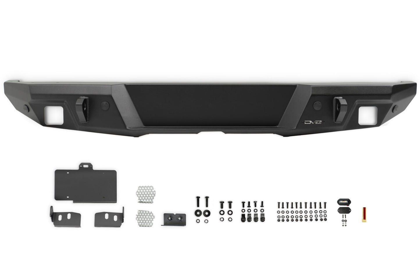 2018 2025 Jeep Wrangler Fs 7 Series Rear Bumper DV8 Offroad-9
