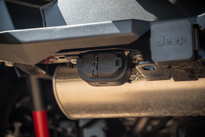 2018 2025 Jeep Wrangler JL JLU Mto Series Rear Bumper W/ Optional Tire Carrier DV8 Offroad-11