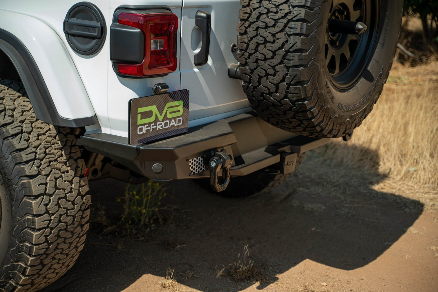 2018 2025 Jeep Wrangler JL JLU Mto Series Rear Bumper W/ Optional Tire Carrier DV8 Offroad-18