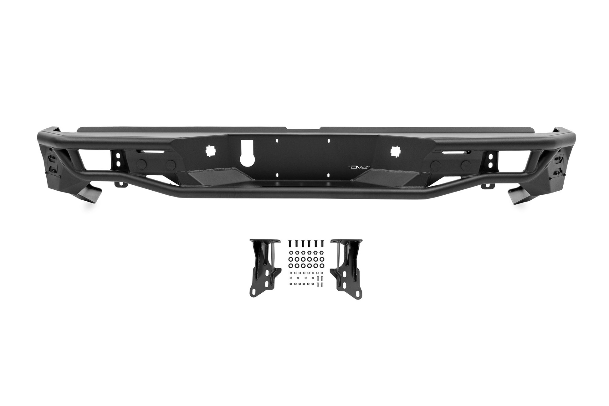 2014 2021 Toyota Tundra Tube Rear Bumper DV8 Offroad-15