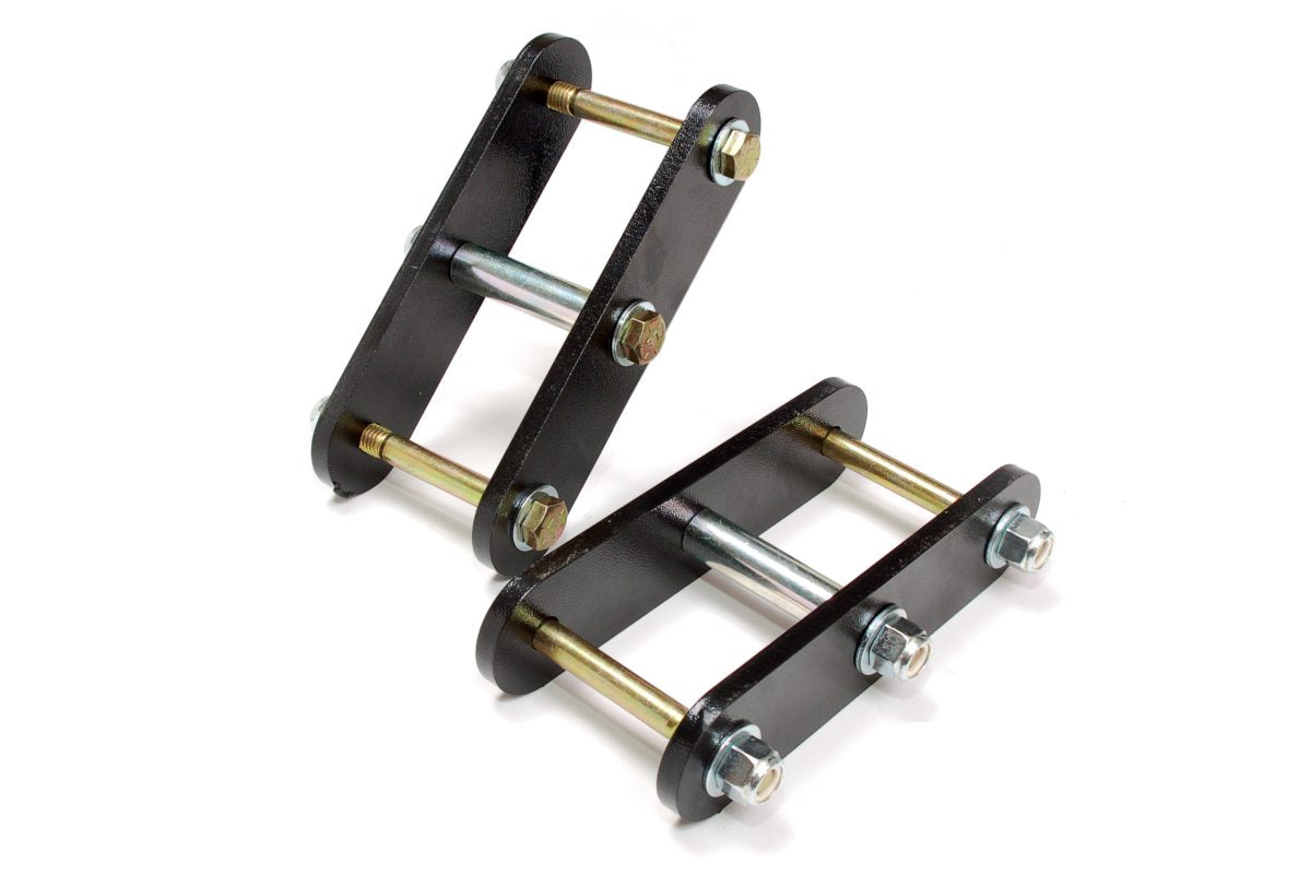 Lift Shackles YJ Stock CJ RR 0.375 Inch Jeep CJ 8 Scrambler (81-85)/CJ5/CJ7 (76-86) Rough Country