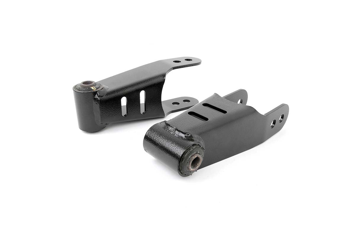 Rough Country 1 Inch - 1.5 Inch Lowering Shackles 19-20 Silverado/Sierra 1500 Rough Country
