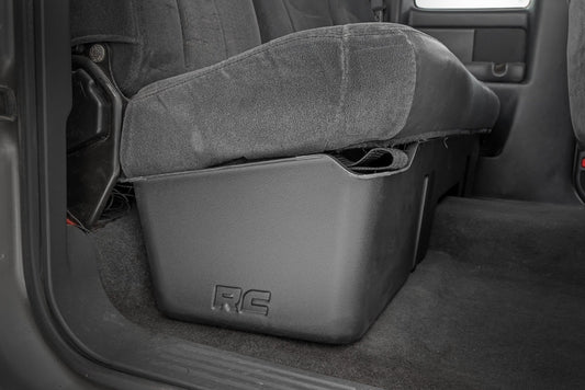 Under Seat Storage Extended Cab Silverado/Sierra 1500/2500HD (99-06 & Classic) Rough Country-1
