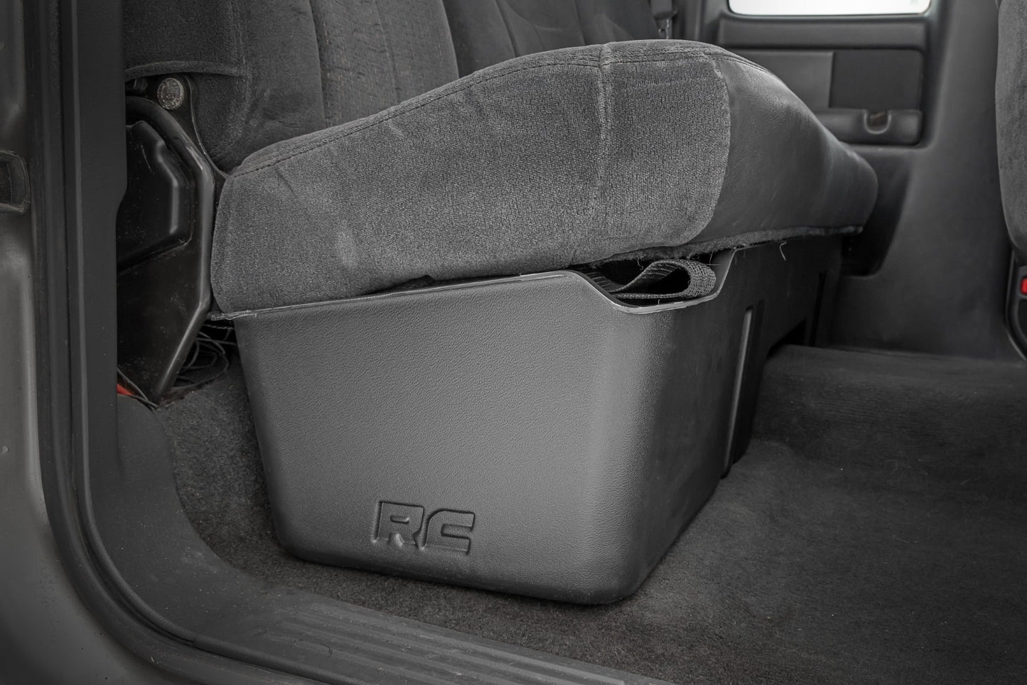 Under Seat Storage Extended Cab Silverado/Sierra 1500/2500HD (99-06 & Classic) Rough Country-1