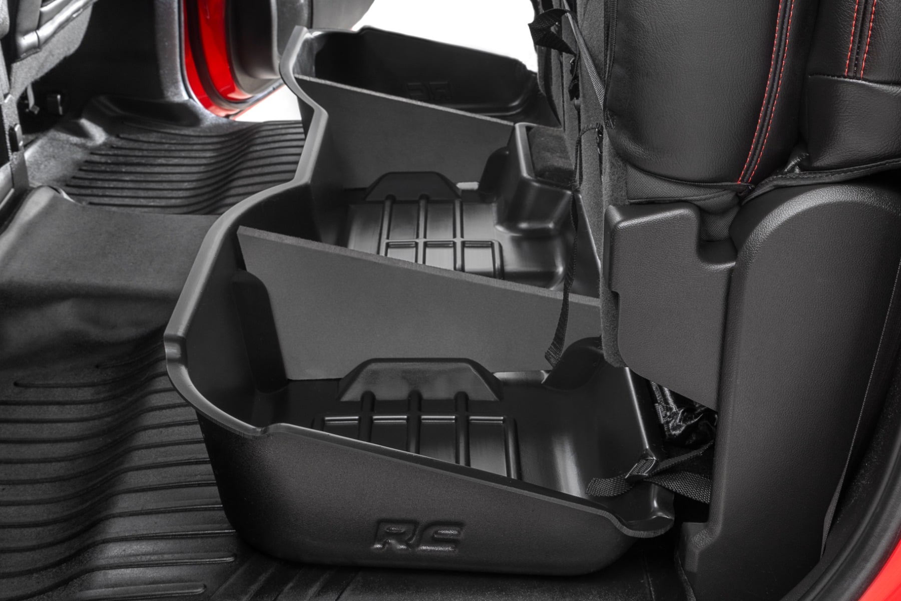 Under Seat Storage Crew Cab Silverado/Sierra 1500/2500HD/3500HD 2WD/4WD Rough Country-1