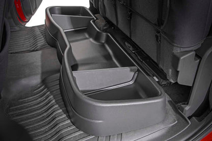 GM Custom-Fit Under Seat Storage Compartment 14-18 1500 / 15-19 2500HD/3500HD Rough Country-1