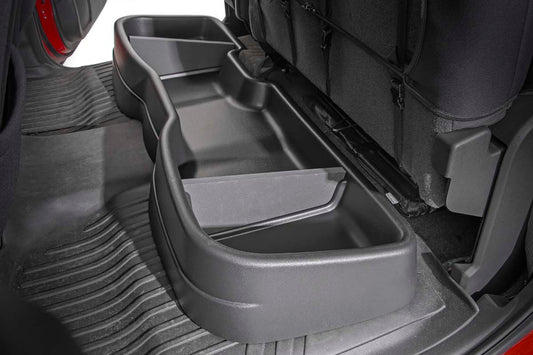 GM Custom-Fit Under Seat Storage Compartment 14-18 1500 / 15-19 2500HD/3500HD Rough Country-1