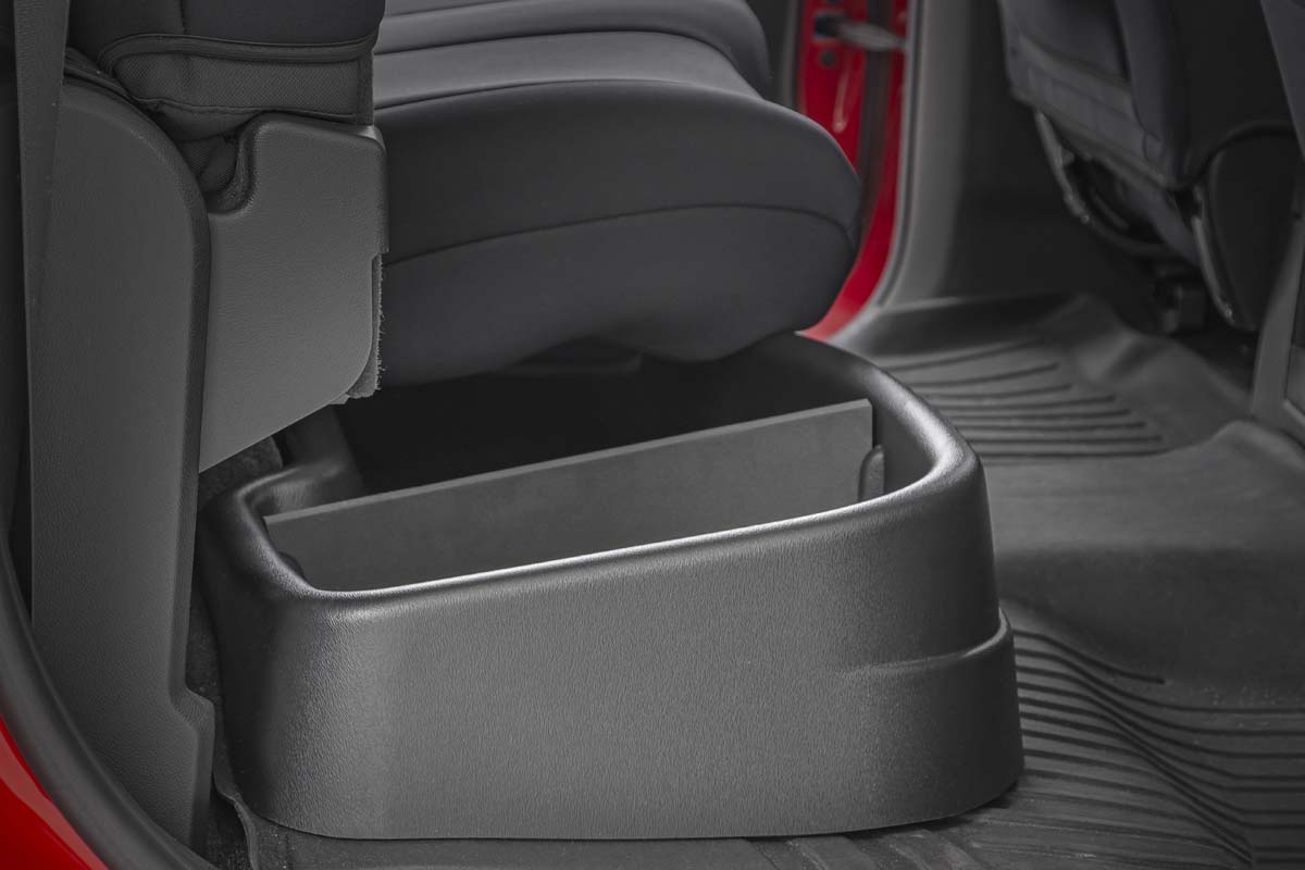 GM Custom-Fit Under Seat Storage Compartment 14-18 1500 / 15-19 2500HD/3500HD Rough Country-3