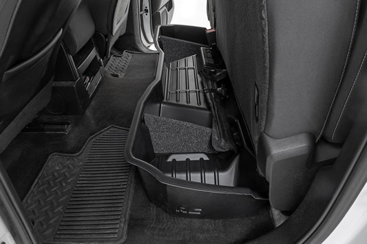 Under Seat Storage Double Cab Silverado/Sierra 1500/2500HD/3500HD 2WD/4WD Rough Country