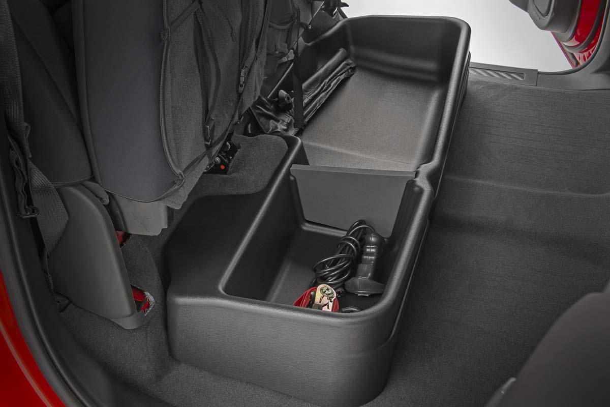 GM Custom-Fit Under Seat Storage Compartment 19-20 1500 / 2020 2500HD/3500HD Rough Country-1