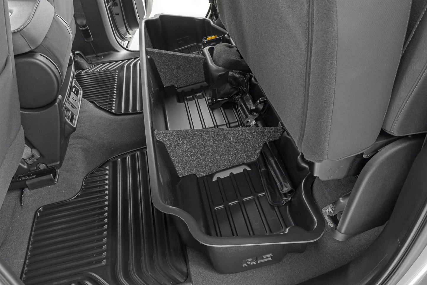 Under Seat Storage Double Cab Silverado/Sierra 1500/2500HD/3500HD (19-26) Rough Country