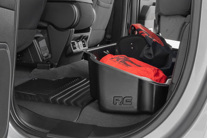 Under Seat Storage Double Cab Silverado/Sierra 1500/2500HD/3500HD (19-26) Rough Country-2