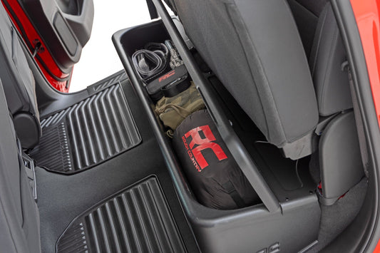 Under Seat Storage with Locking Lid Crew Cab Silverado/Sierra 1500/2500HD/3500HD (19-26) Rough Country