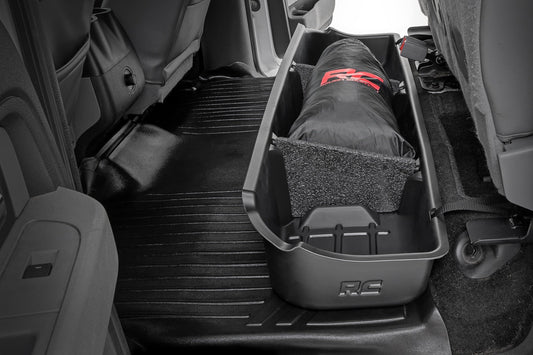 Under Seat Storage Crew Cab Ford F-150 2WD/4WD (2009-2014) Rough Country-1