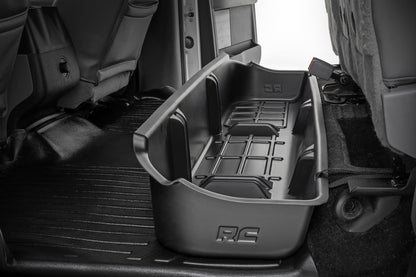 Under Seat Storage Crew Cab Ford F-150 2WD/4WD (2009-2014) Rough Country-2