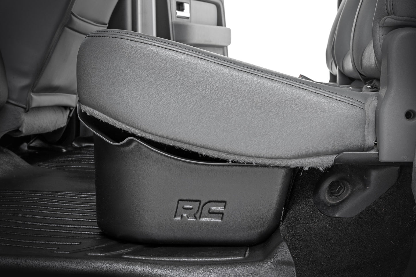 Under Seat Storage Crew Cab Ford F-150 2WD/4WD (2009-2014) Rough Country-3