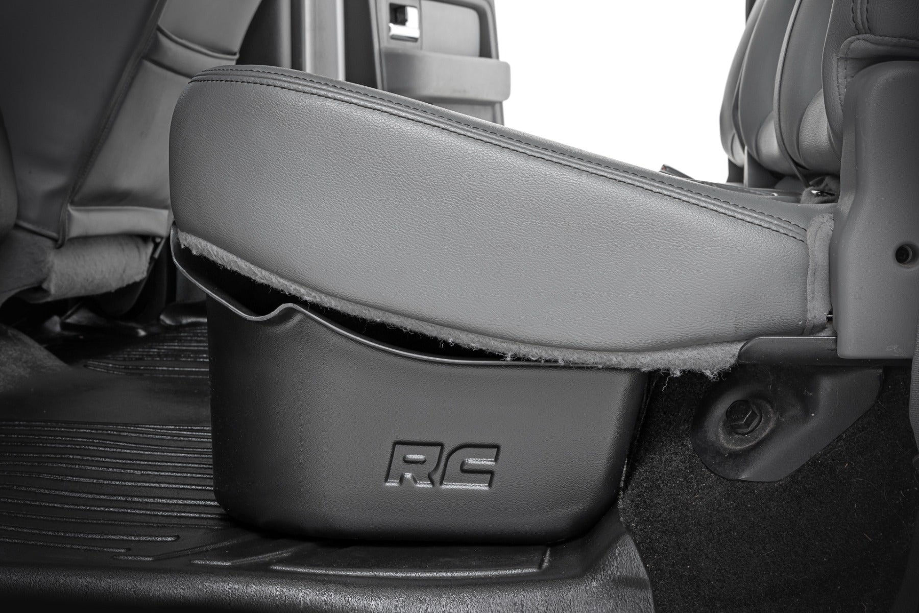 Under Seat Storage Crew Cab Ford F-150 2WD/4WD (2009-2014) Rough Country-3