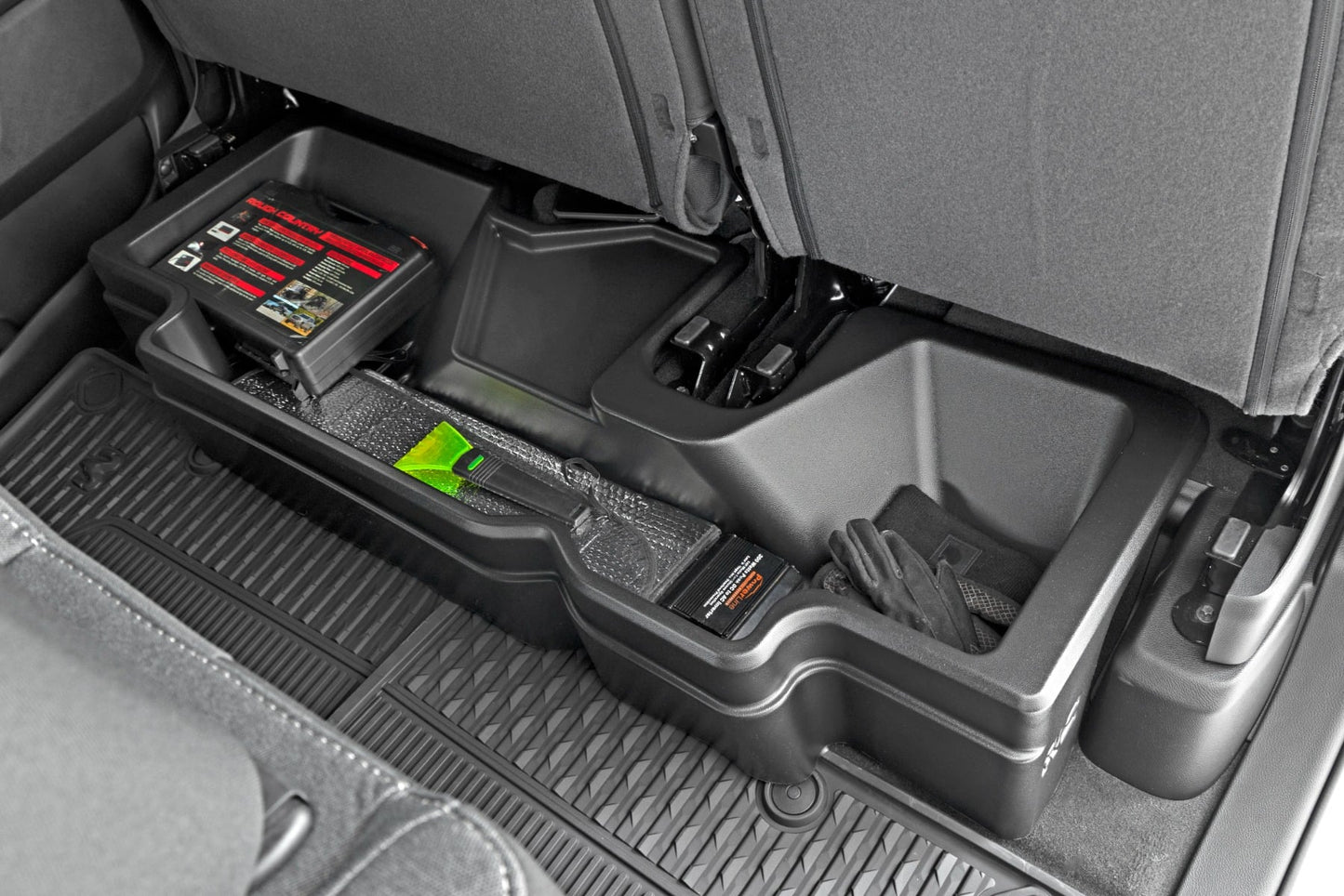 Under Seat Storage Crew Cab Ram 1500 2WD/4WD (2019-2026) Rough Country-1