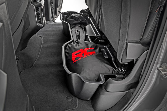 Under Seat Storage Double Cab Ram 1500 2WD/4WD (2019-2026) Rough Country-1