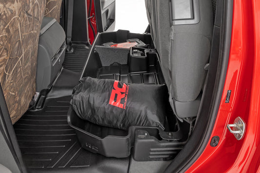 Under Seat Storage Double Cab Toyota Tundra 2WD/4WD (2007-2021) Rough Country-1