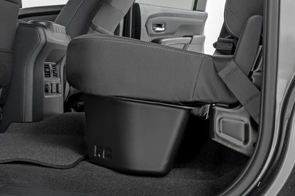 Under Seat Storage Crew Cab Nissan Titan 2WD/4WD (2004-2024) Rough Country-2