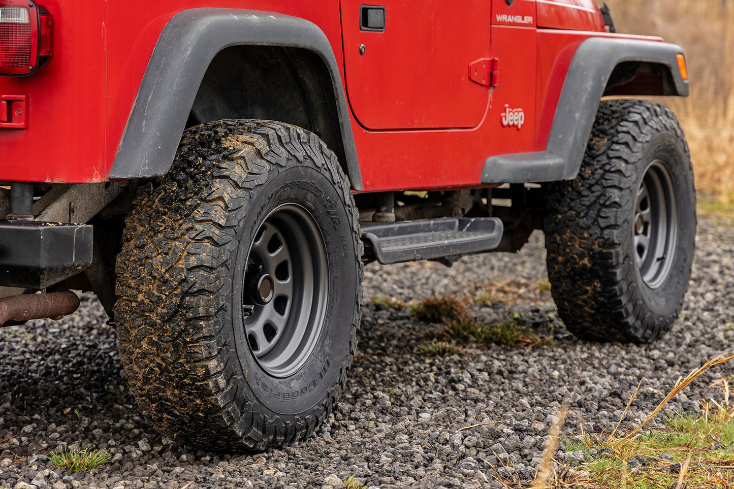 Steel Wheel Gray 15x8 5x4.5 3.30 Bore -19 Rough Country-4