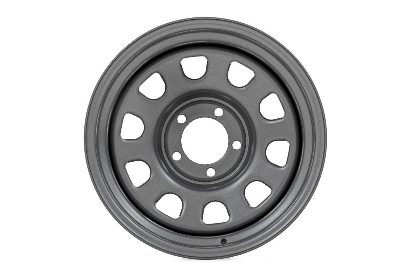 Steel Wheel Gray 15x8 5x4.5 3.30 Bore -19 Rough Country-5