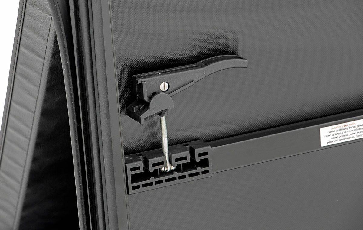 Rough Country Dodge Soft Tri-Fold Bed Cover 02-08 Ram 1500, 2500 - 6 Foot 5 Inch Bed Rough Country