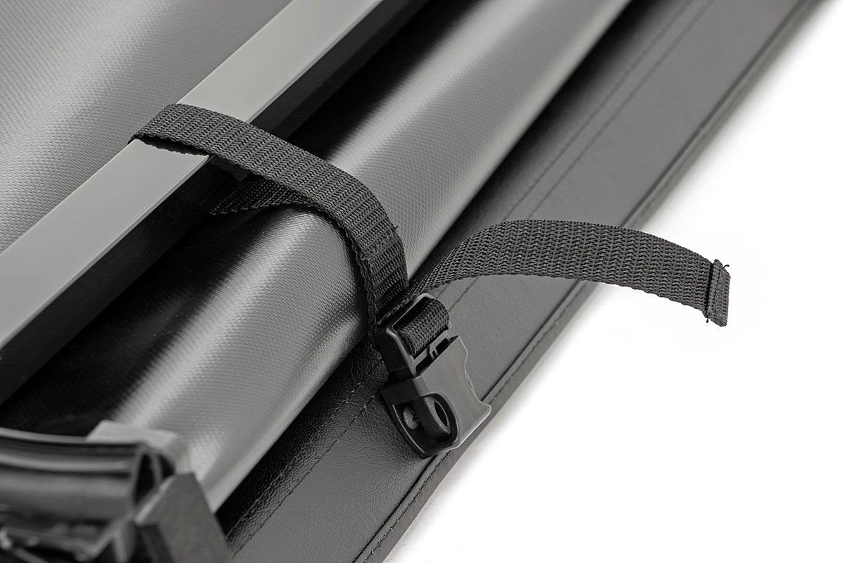 Rough Country Dodge Soft Tri-Fold Bed Cover 19-20 RAM 1500-5 Foot 5 Inch Bed Rough Country