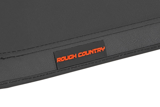 RAM 1500 Soft Tri-Fold Bed Cover 6 Foot 4 Inch Bed For 19-Pres RAM 1500 Rough Country-1
