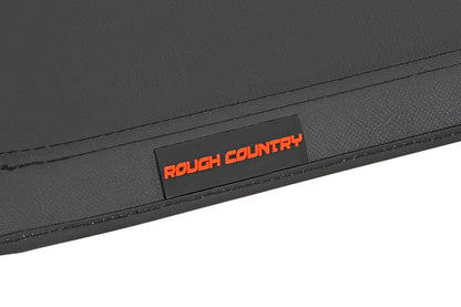 Ford Soft Tri-Fold Bed Cover 15-20 F-150-6 Foot 5 Inch Bed w/o Cargo Mgmt Rough Country-2