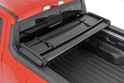 Bed Cover Tri Fold 4.6 Foot Bed 22 Ford Maverick 4WD Rough Country-3