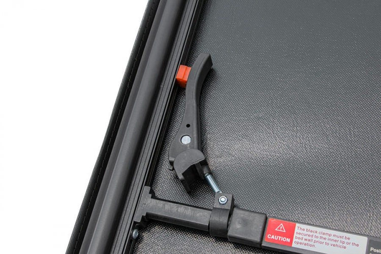 Rough Country Titan Soft Tri-Fold Bed Cover 17-20 Titan 5 Foot 6 Inch Bed w/o Cargo Mgmt Rough Country