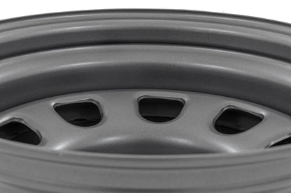 Steel Wheel Gray 15x10 5x4.5 3.30 Bore -39 Rough Country-3