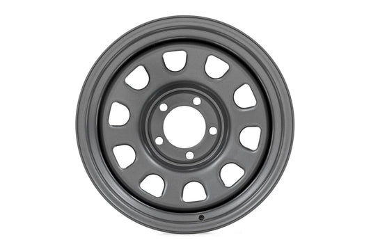 Steel Wheel Gray 16x8 6x5.5 4.25 Bore -12 Rough Country-1