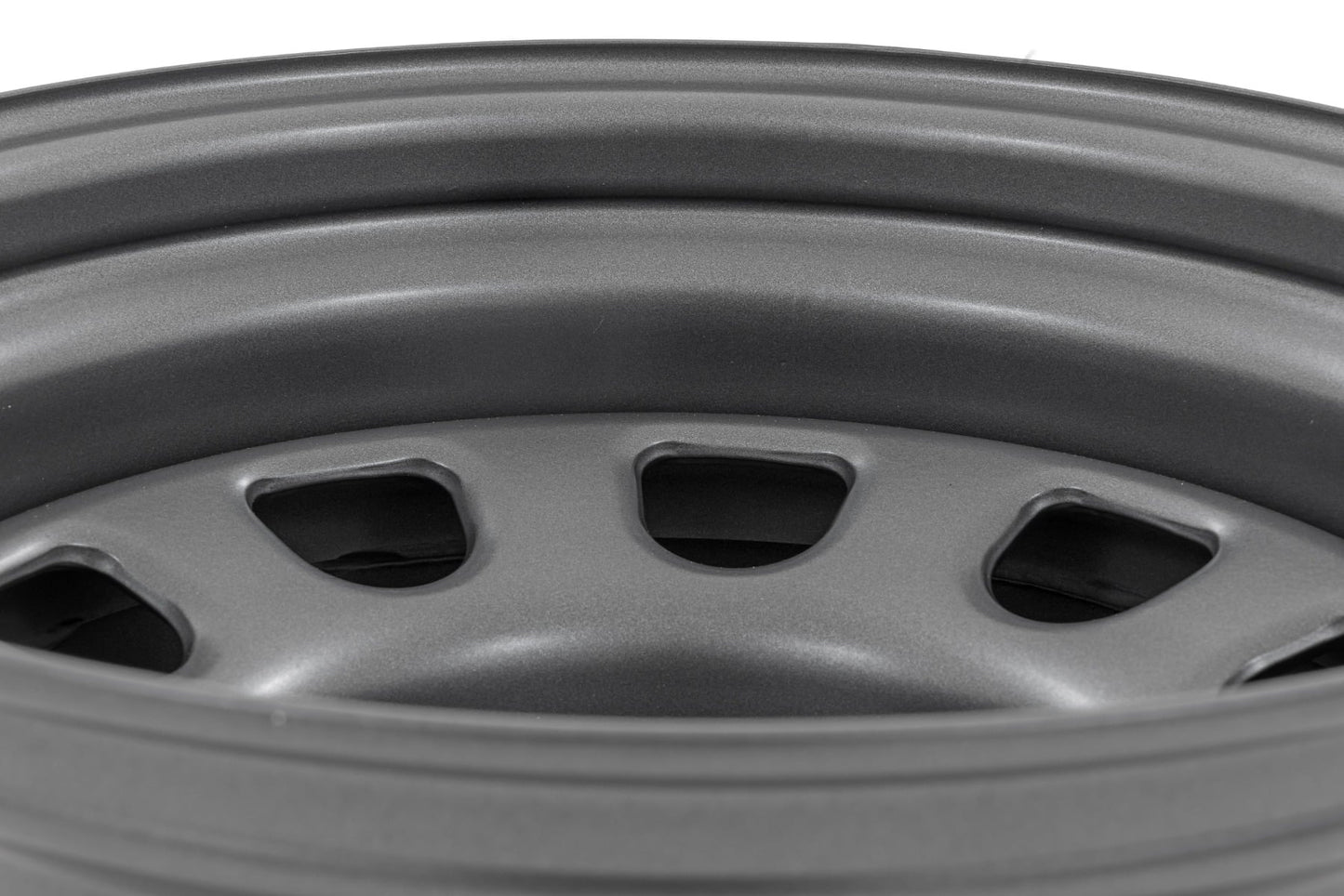Steel Wheel Gray 16x8 6x5.5 4.25 Bore -12 Rough Country-3