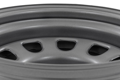 Steel Wheel Gray 16x8 6x5.5 4.25 Bore -12 Rough Country-3