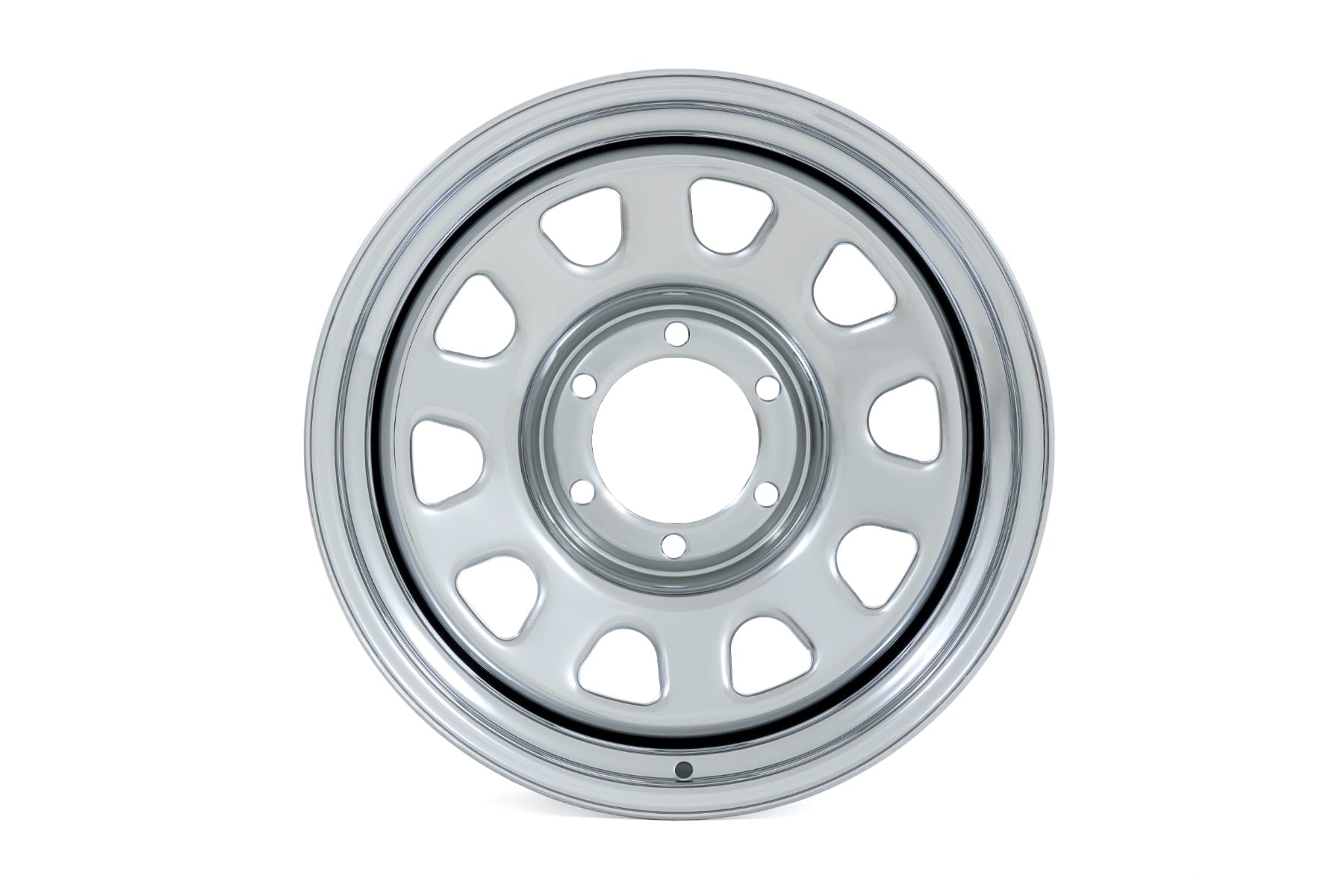 Steel Wheel Chrome 17x9 6x5.5 4.25 Bore -12 Rough Country-1