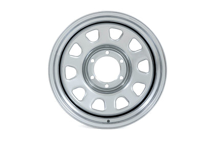 Steel Wheel Chrome 17x9 6x5.5 4.25 Bore -12 Rough Country-1