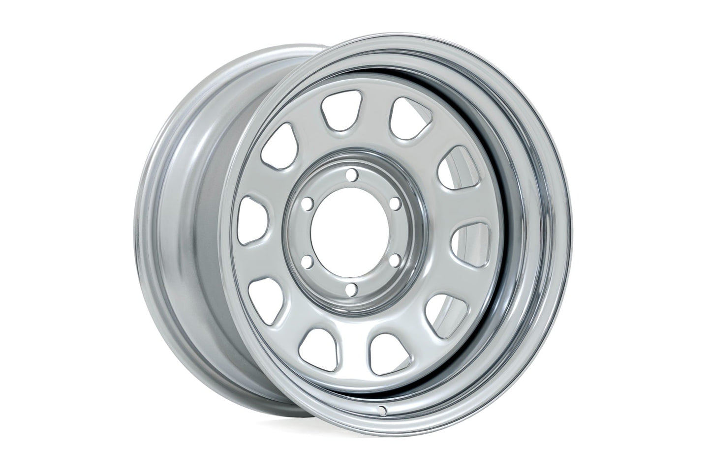 Steel Wheel Chrome 17x9 6x5.5 4.25 Bore -12 Rough Country-4
