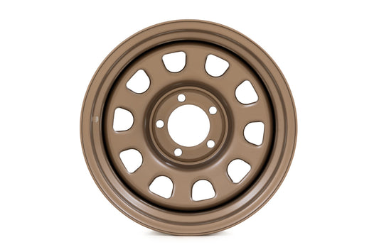 Steel Wheel Bronze 17x9 5x5 3.30 Bore -12 Rough Country-1
