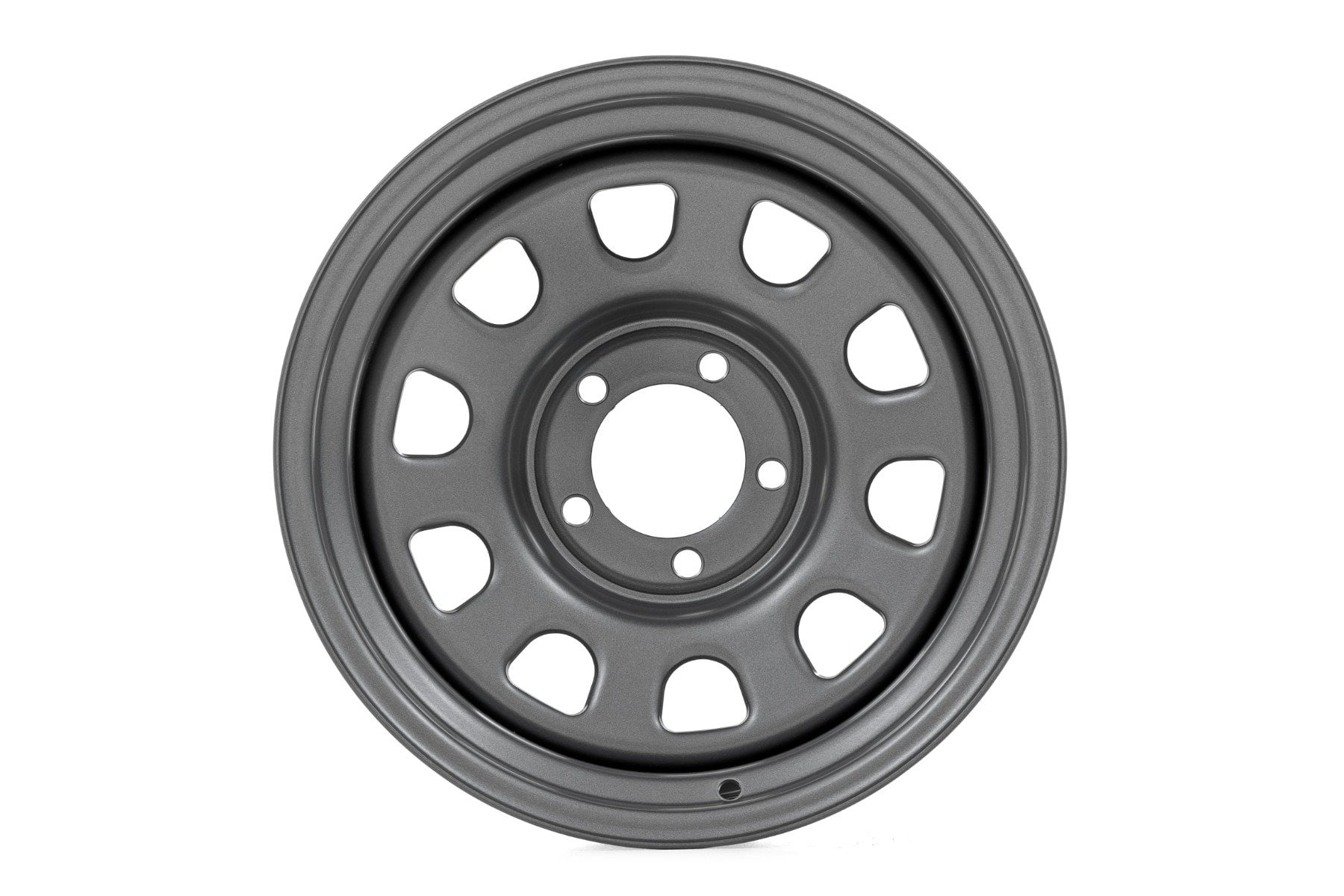 Steel Wheel Gray 17x9 5x5 3.30 Bore -12 Rough Country-1