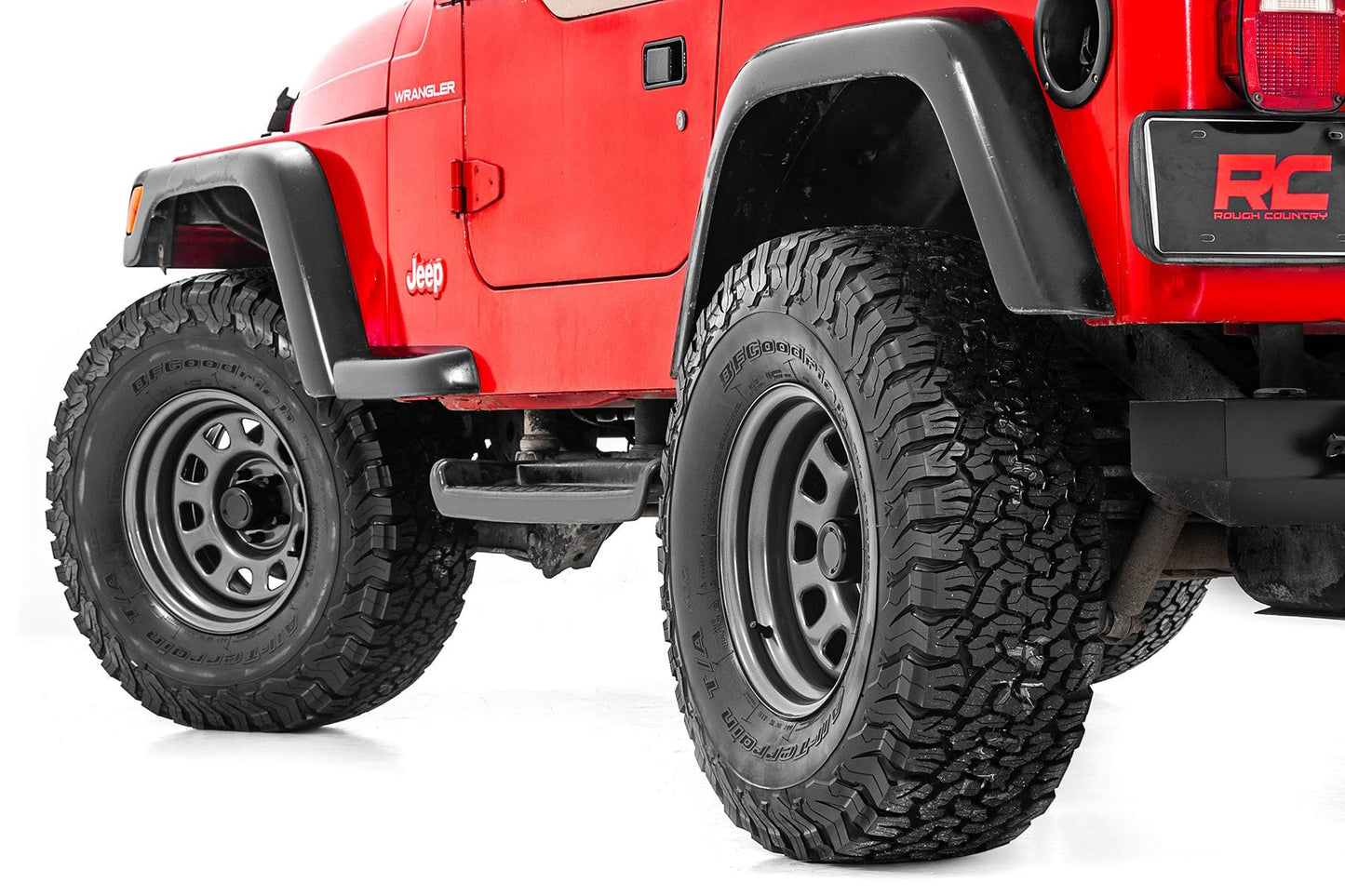 Steel Wheel Gray 17x9 5x5 3.30 Bore -12 Rough Country-4